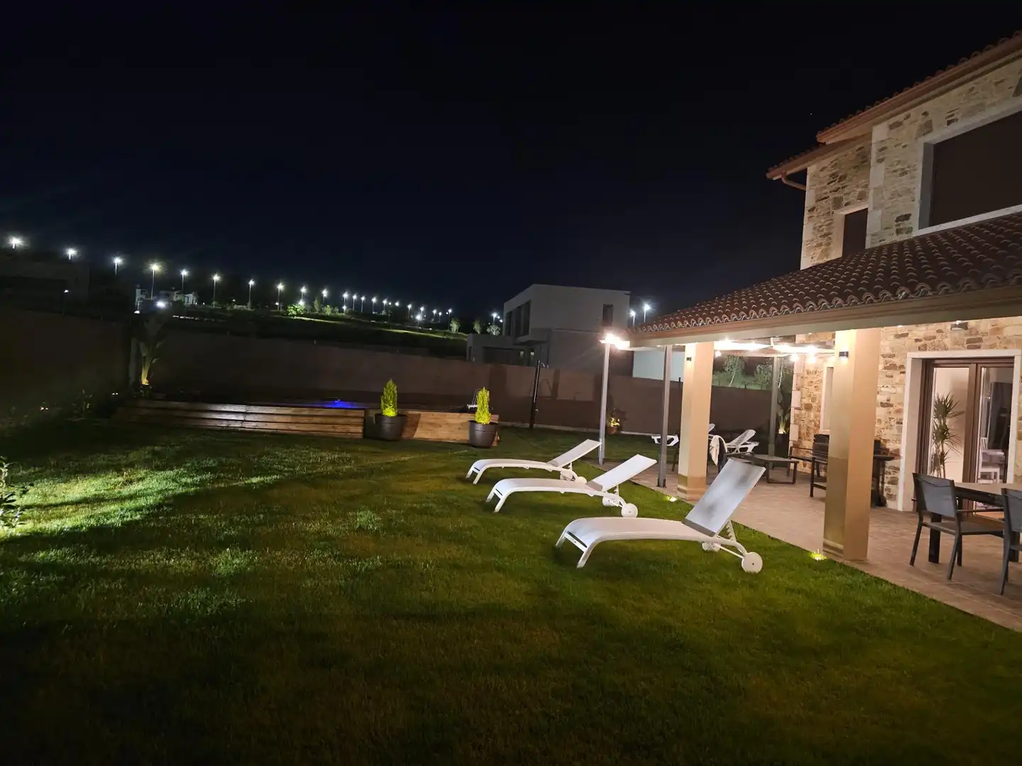 Terrassa de Casa o xalet en venda en Miño amb Jardí privat, Terrassa i Traster