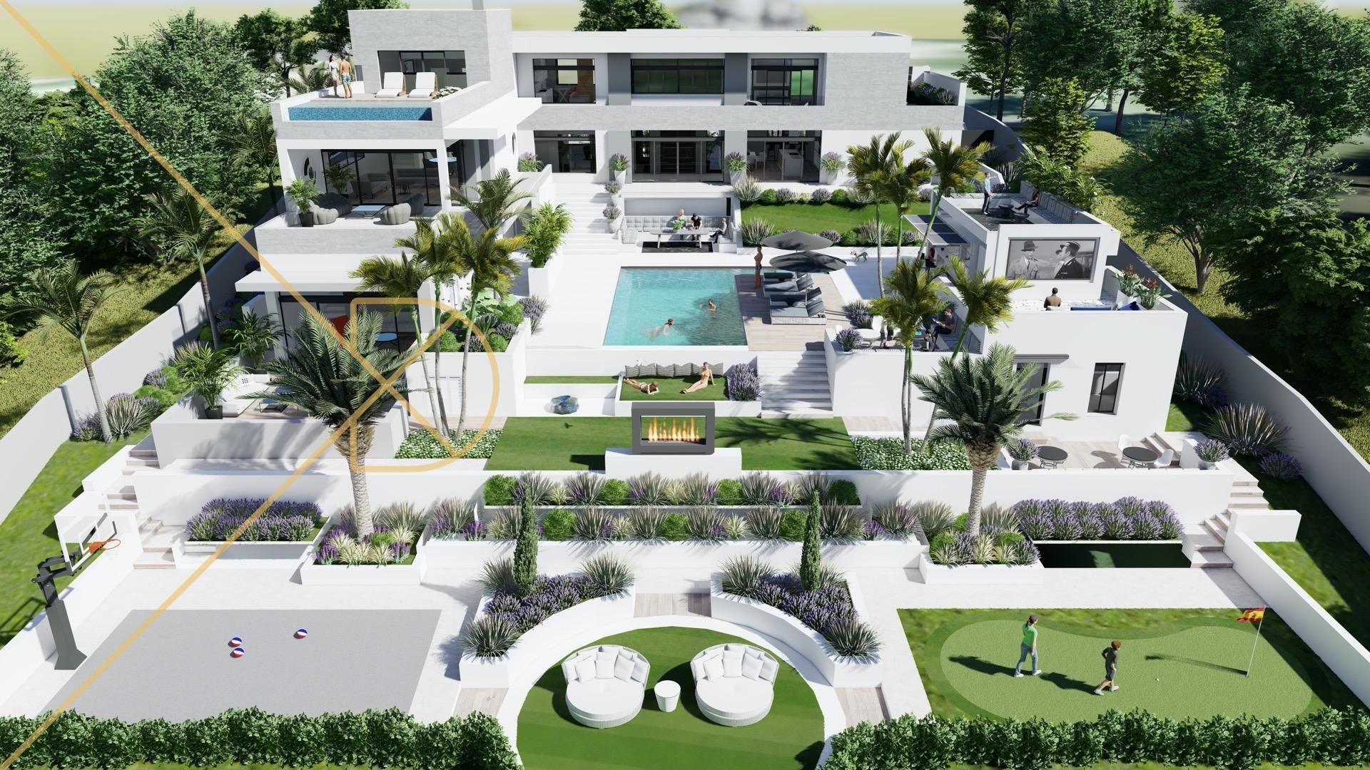 Jardín de Residencial en venta en Sotogrande