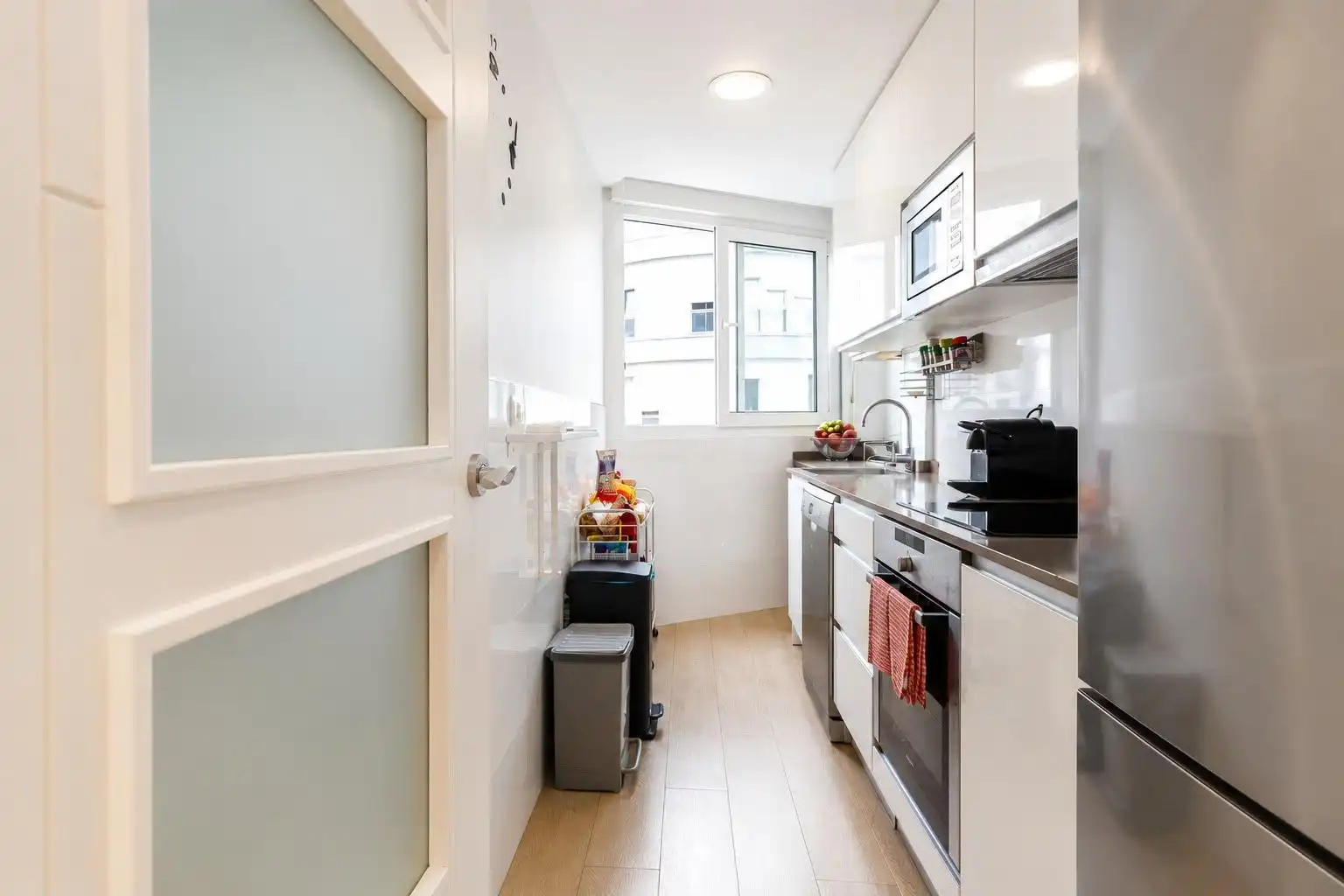 Kitchen of Flat for sale in Santander  with Community pool
