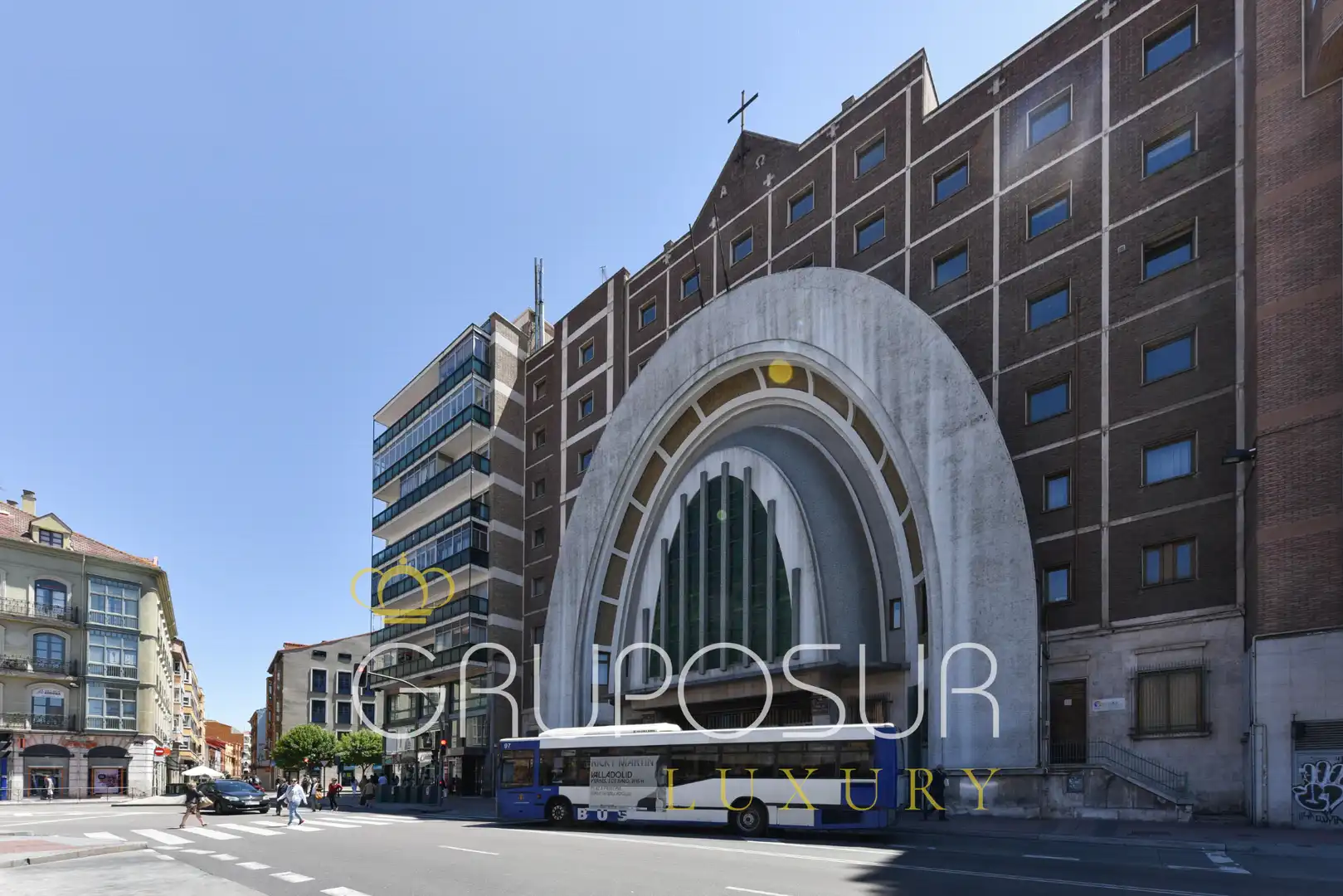 Vista exterior de Piso en venta en Valladolid con Calefacción, Parquet y Terraza