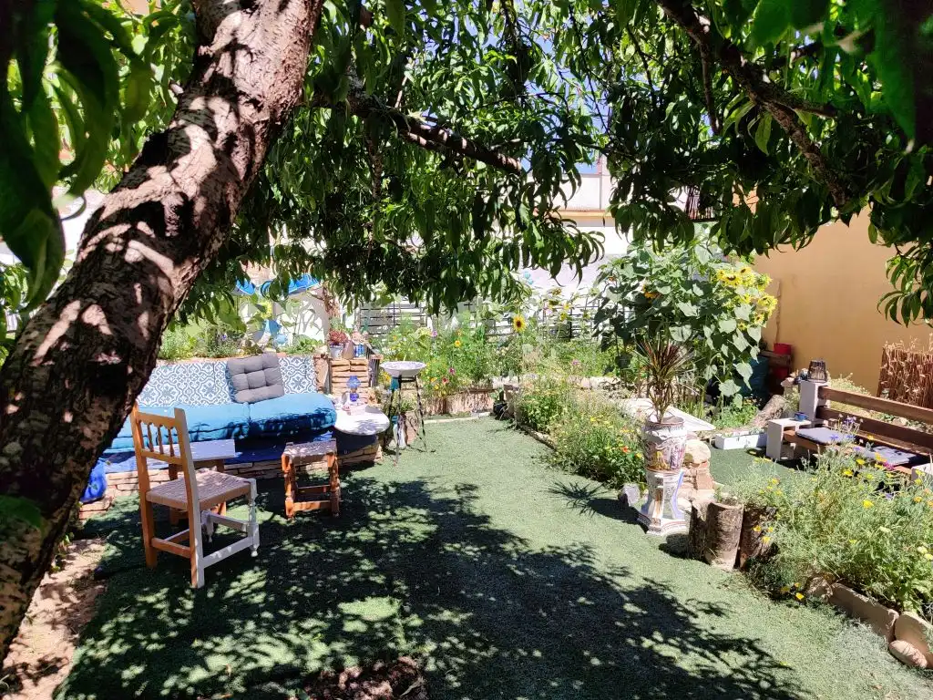 Jardí de Casa o xalet en venda en Jerez de la Frontera amb Aire condicionat, Calefacció i Jardí privat