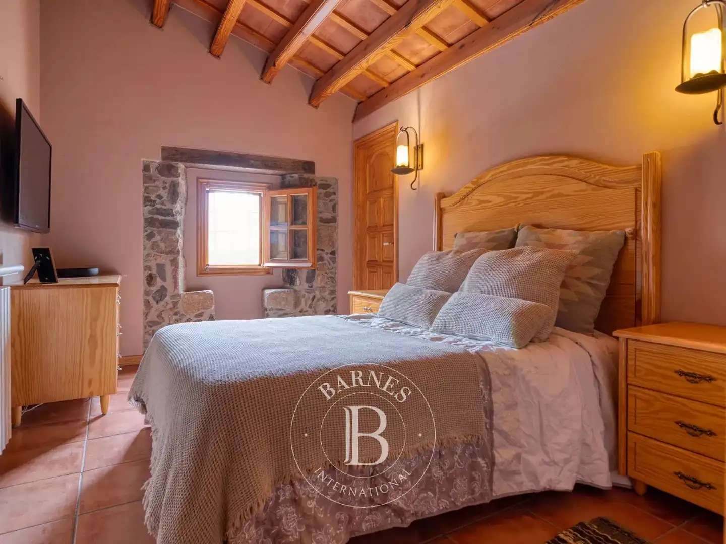 Bedroom of Houses for sale in Santa Susanna  with Air Conditioner, Heating and Private garden