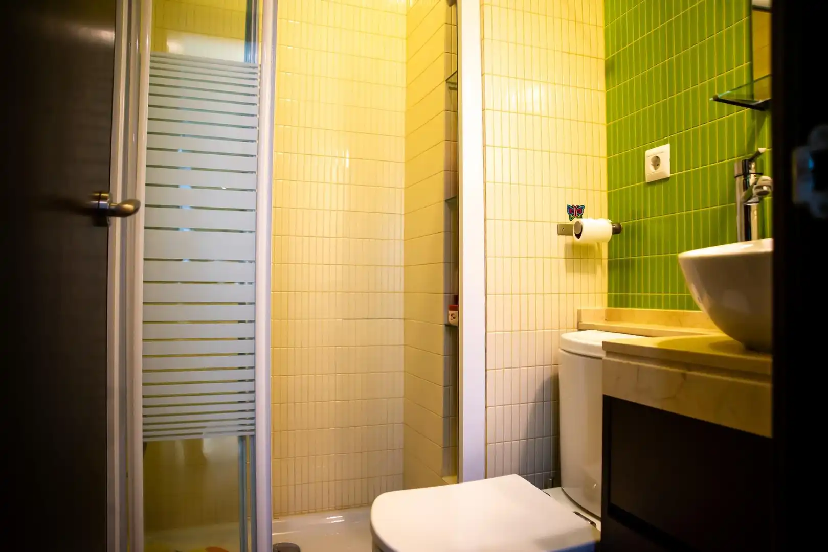 Badezimmer von Dachboden zum Verkauf in Sevilla mit Klimaanlage, Terrasse und Abstellraum