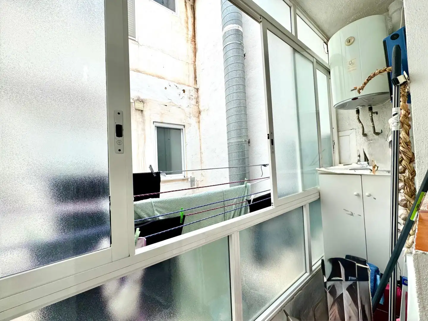 Balcony of Flat for sale in Murcia  with Air Conditioner