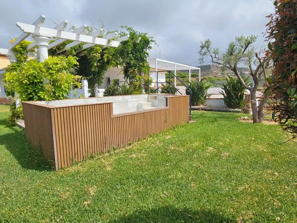 Terrassa de Casa o xalet en venda en Torrox amb Aire condicionat, Jardí privat i Terrassa