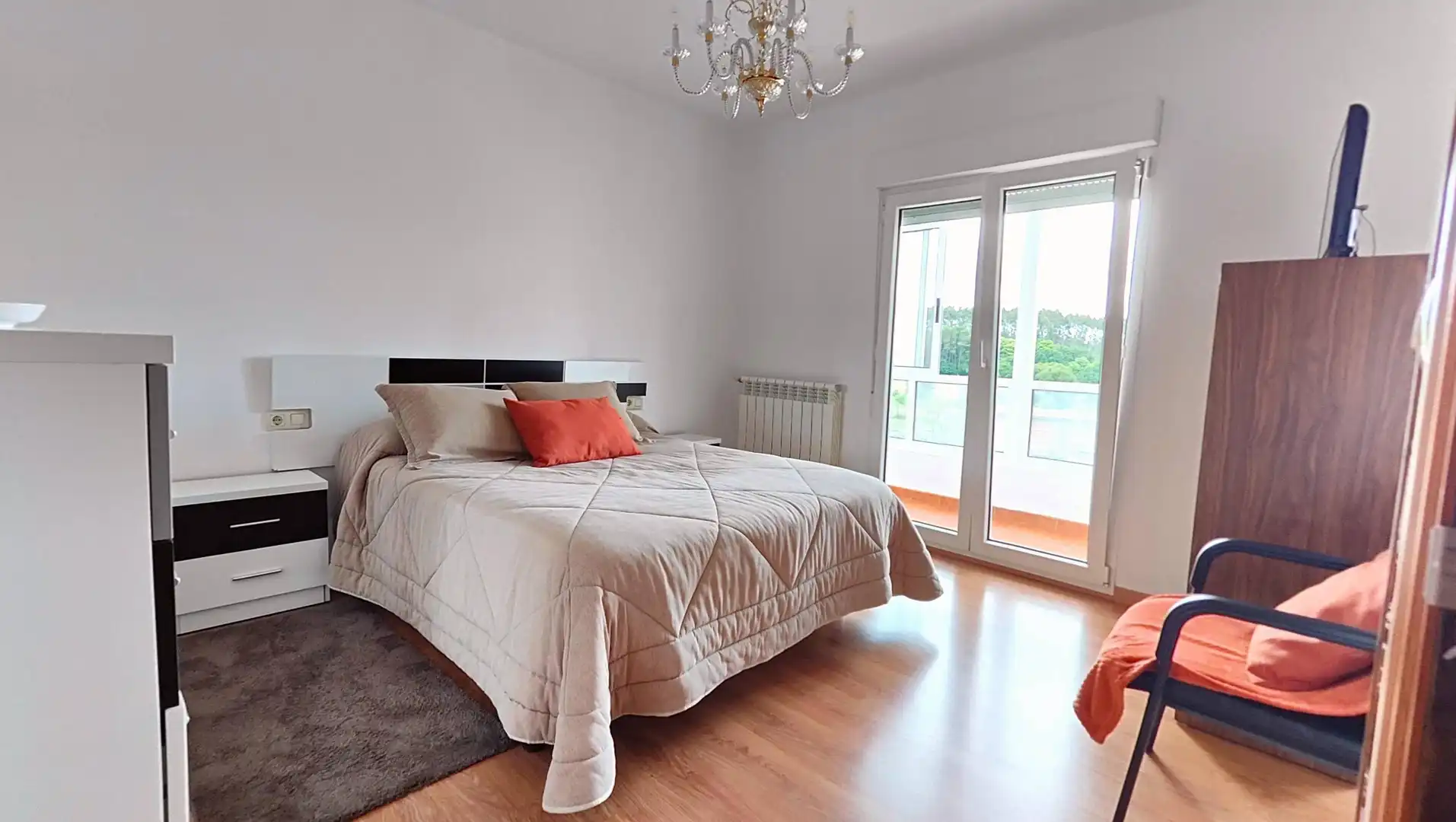Habitación de Casa o chalet en venta en Oroso con Calefacción, Jardín privado y Amueblado