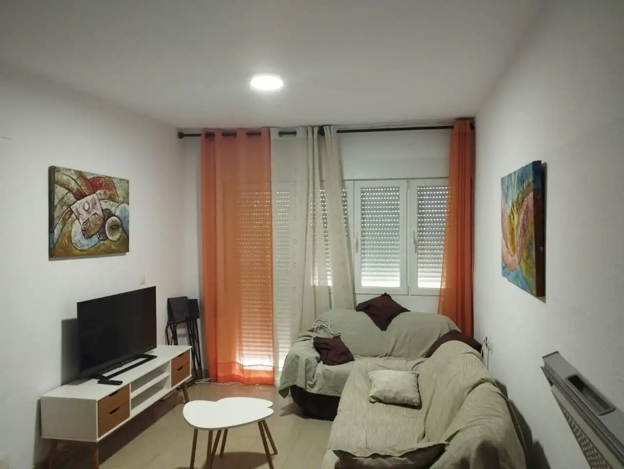 Sala de estar de Piso de alquiler en Granada con Amueblado