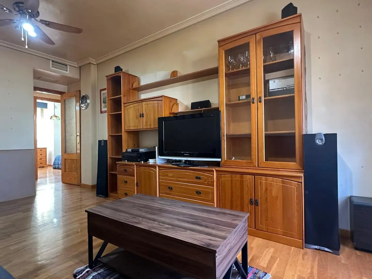Living room of Flat for sale in Murcia  with Air Conditioner, Private garden and Storage room