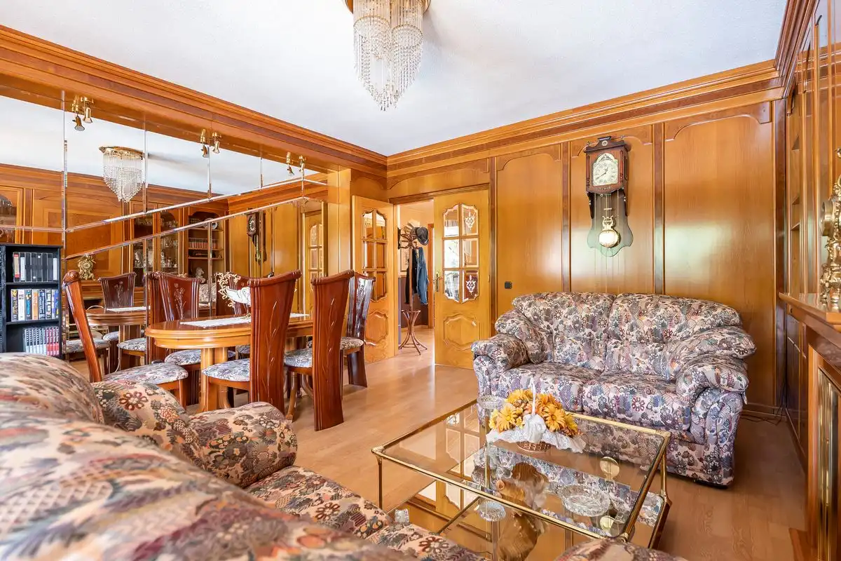 Sala d'estar de Casa o xalet en venda en Rivas-Vaciamadrid amb Aire condicionat, Calefacció i Jardí privat