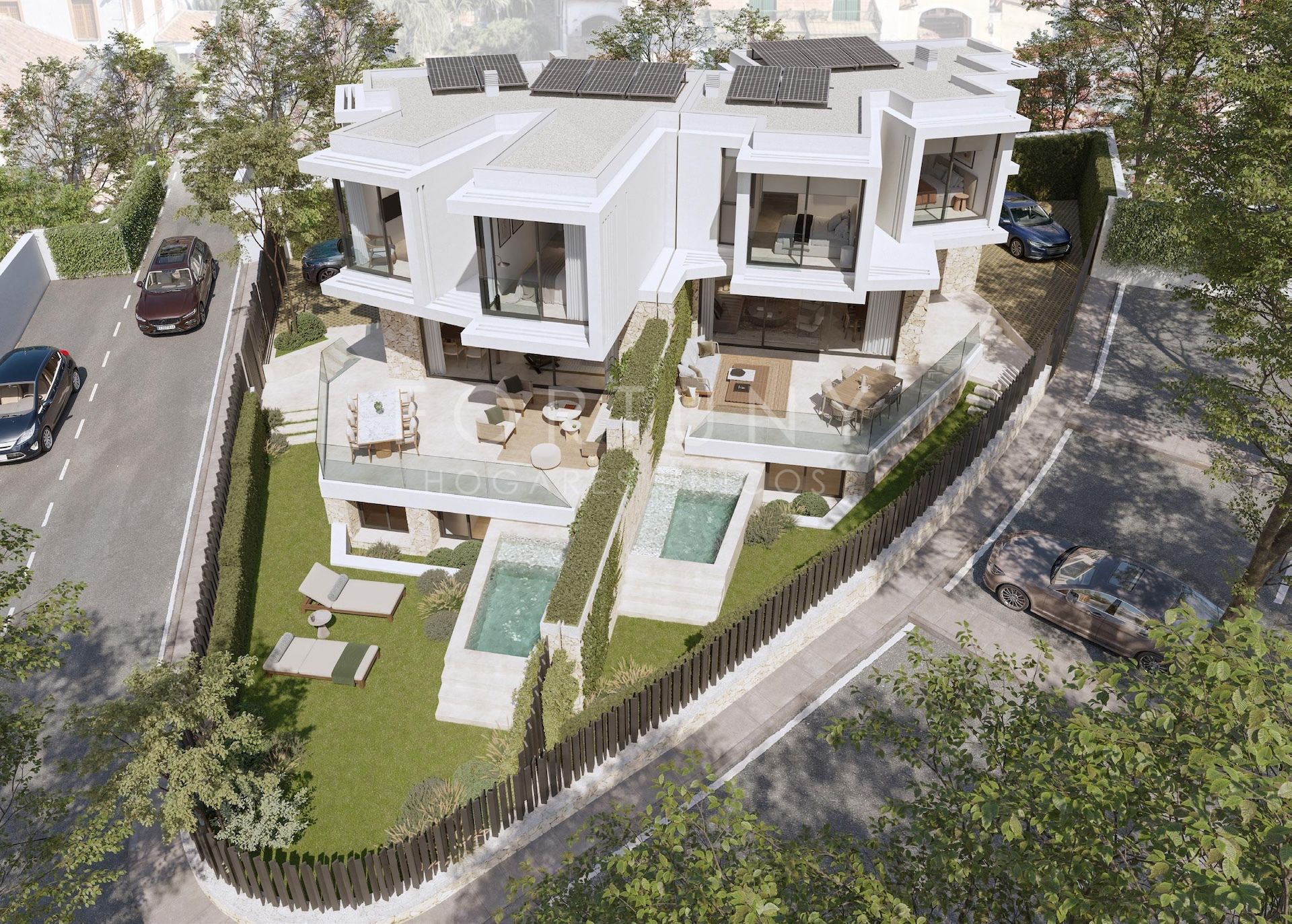 Garden of Single-family semi-detached for sale in Málaga Capital  with Air Conditioner, Private garden and Terrace