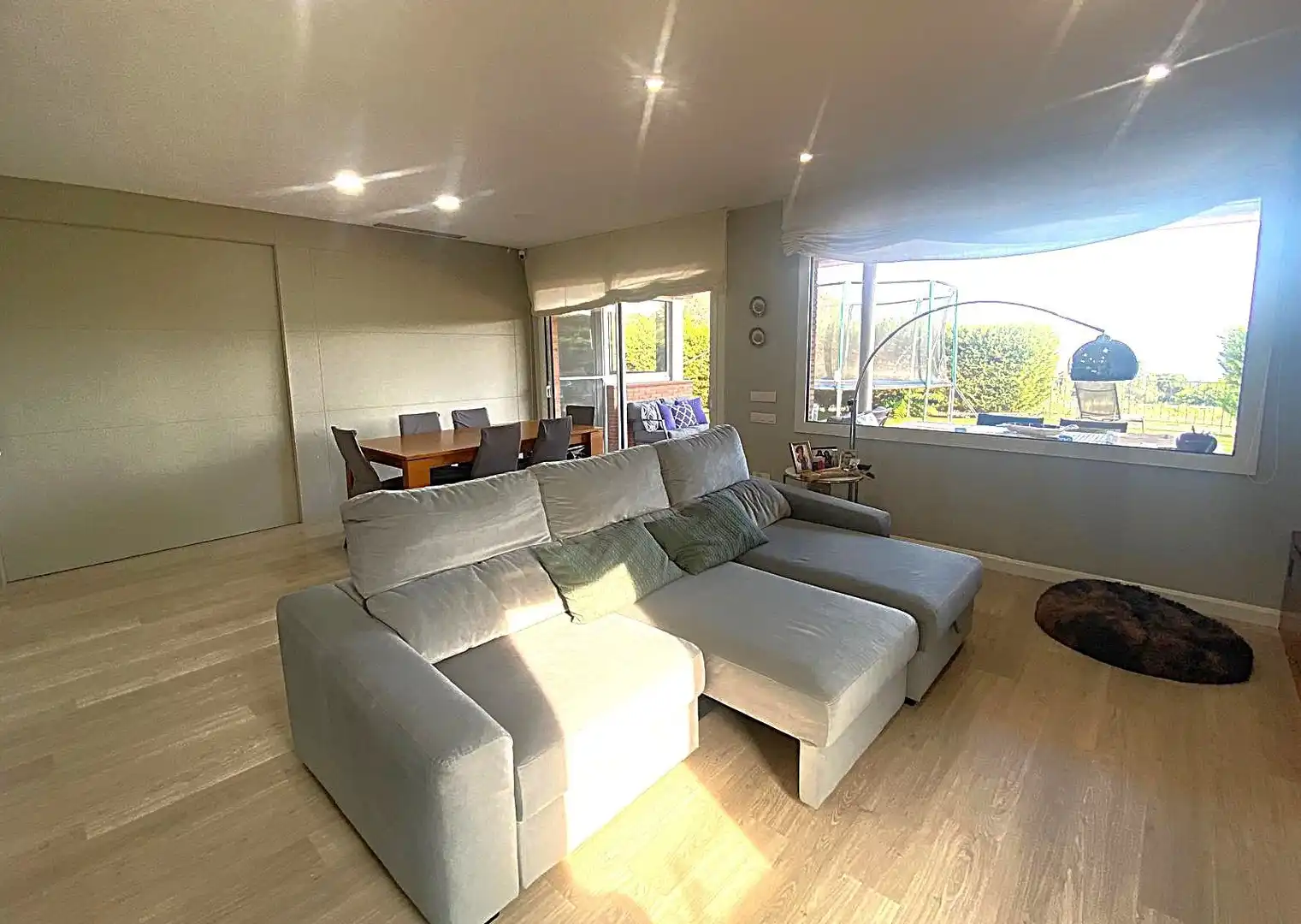 Wohnzimmer von Haus oder Chalet zum Verkauf in Sant Vicenç de Montalt mit Klimaanlage, Heizung und Privatgarten