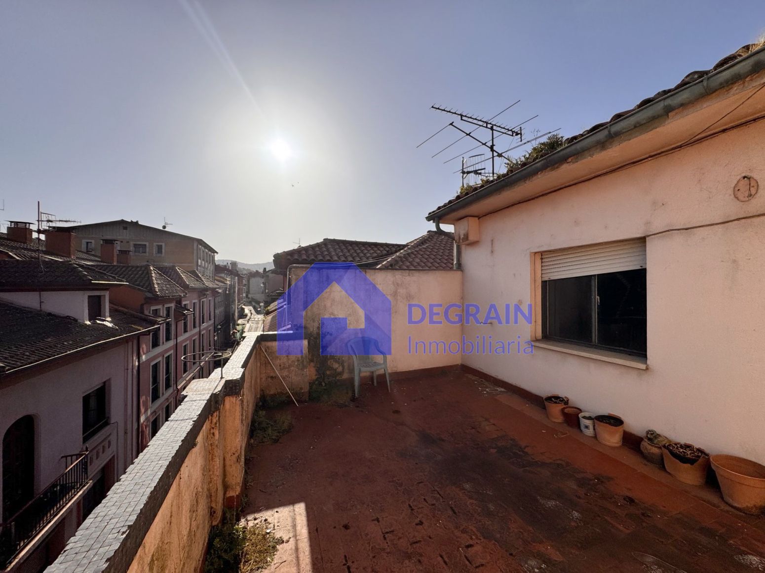 Vista exterior de Pis en venda en Grado amb Terrassa
