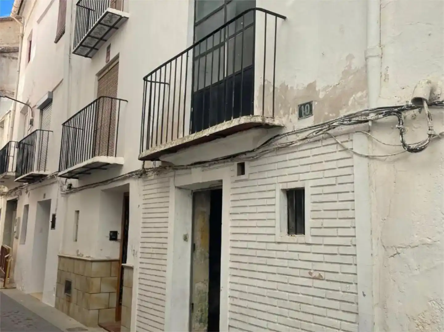 Vista exterior de Casa adosada en venta en Requena