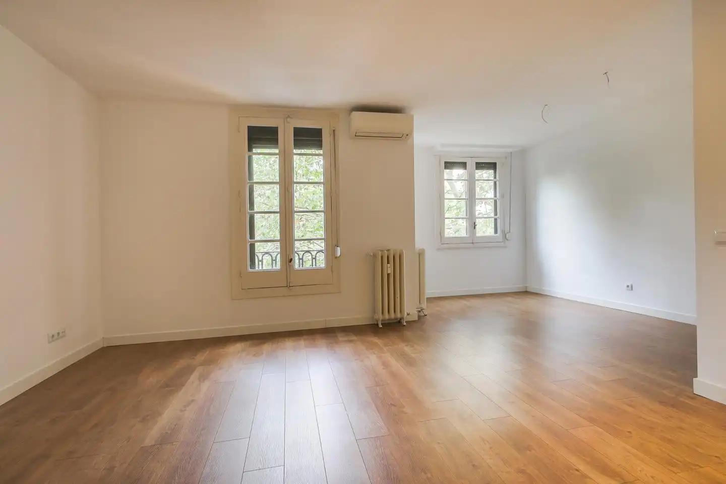 Wohnzimmer von Wohnung zur Miete in Madrid mit Klimaanlage und Heizung