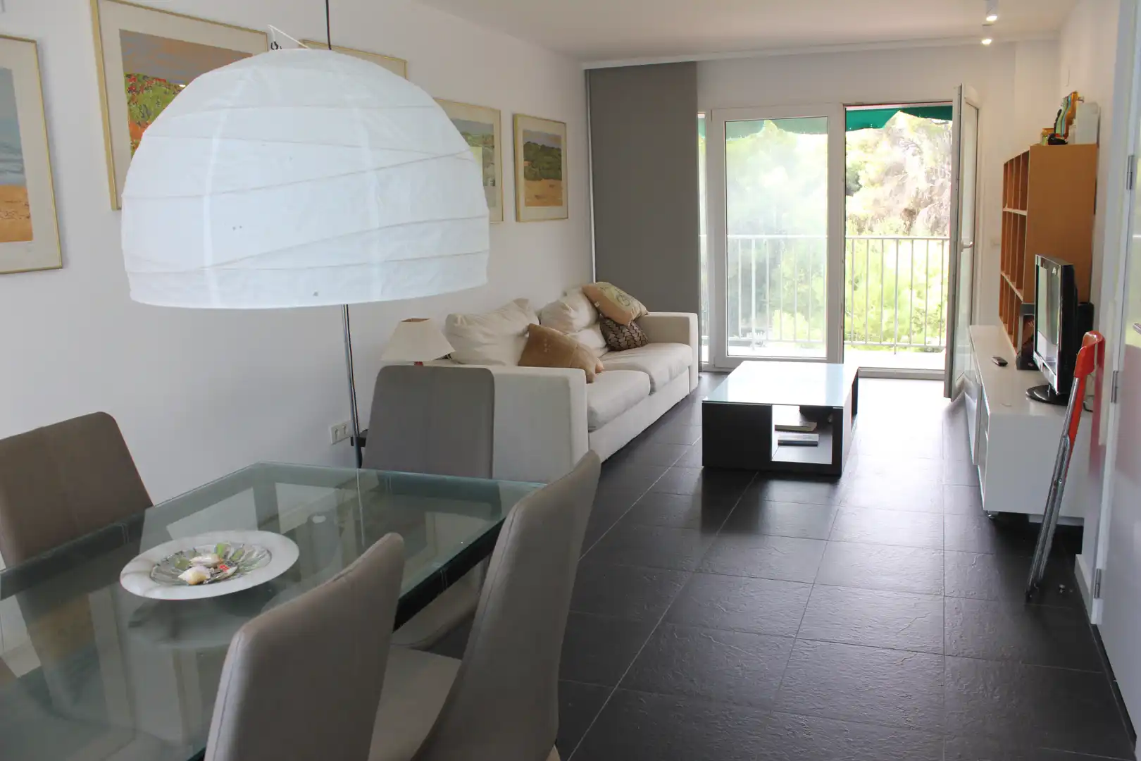 Wohnzimmer von Wohnung zum Verkauf in  Valencia Capital mit Heizung, Terrasse und Ofen
