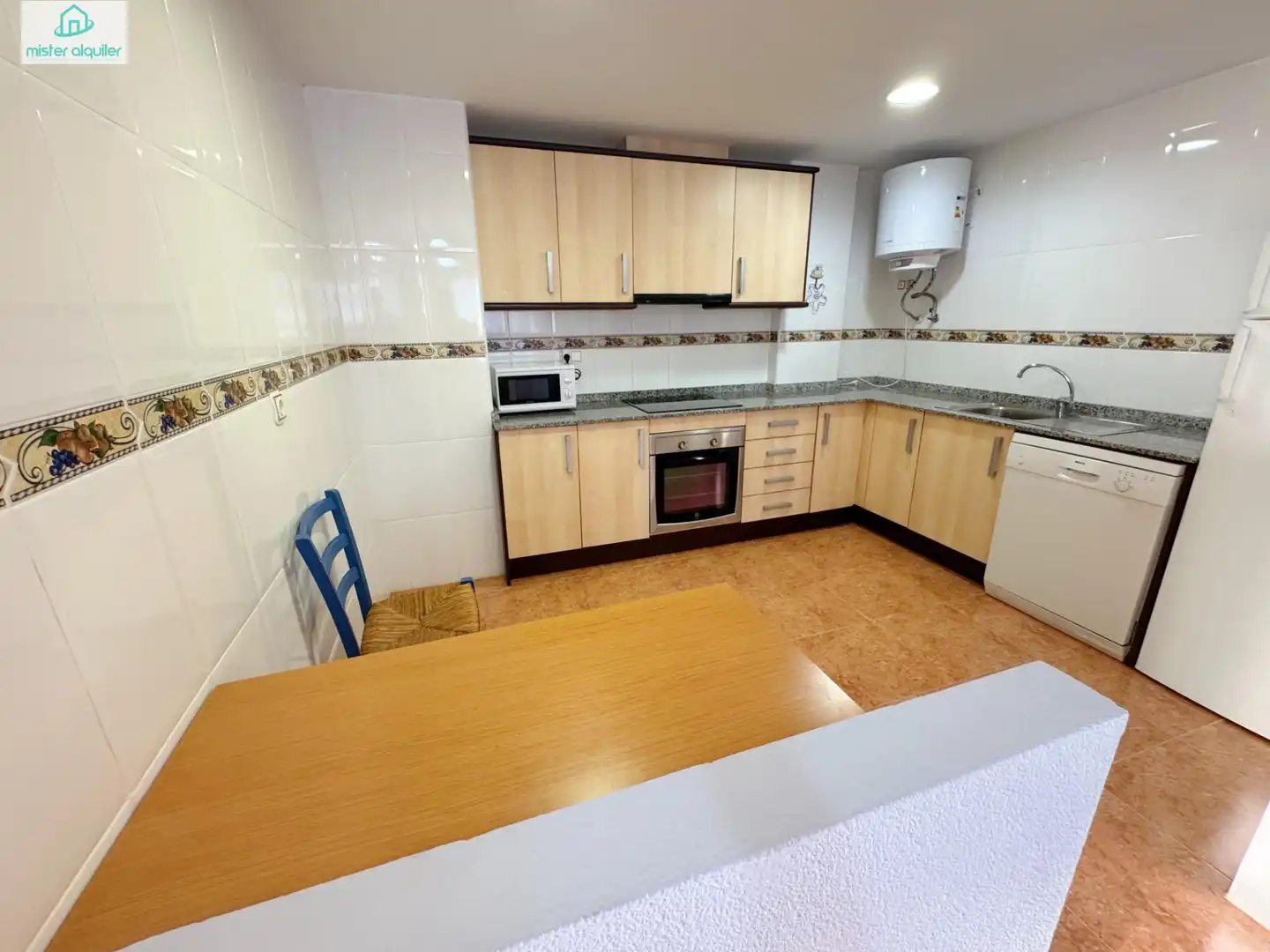 Kitchen of Apartments for rent in El Campello  with Air Conditioner, Heating and Private garden