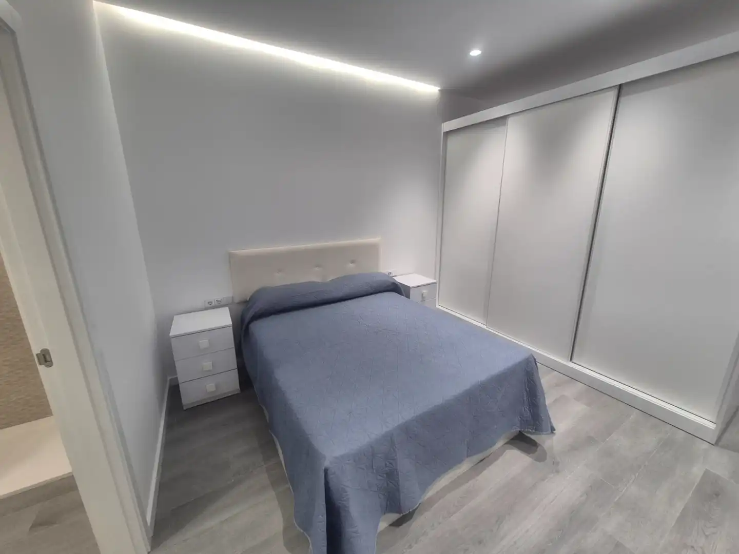 Schlafzimmer von Loft zur Miete in Moncada mit Klimaanlage, Heizung und Möbliert