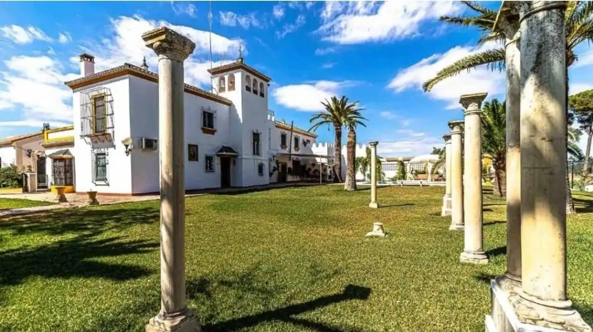 Vista exterior de Casa o xalet en venda en Marchena amb Aire condicionat, Calefacció i Jardí privat