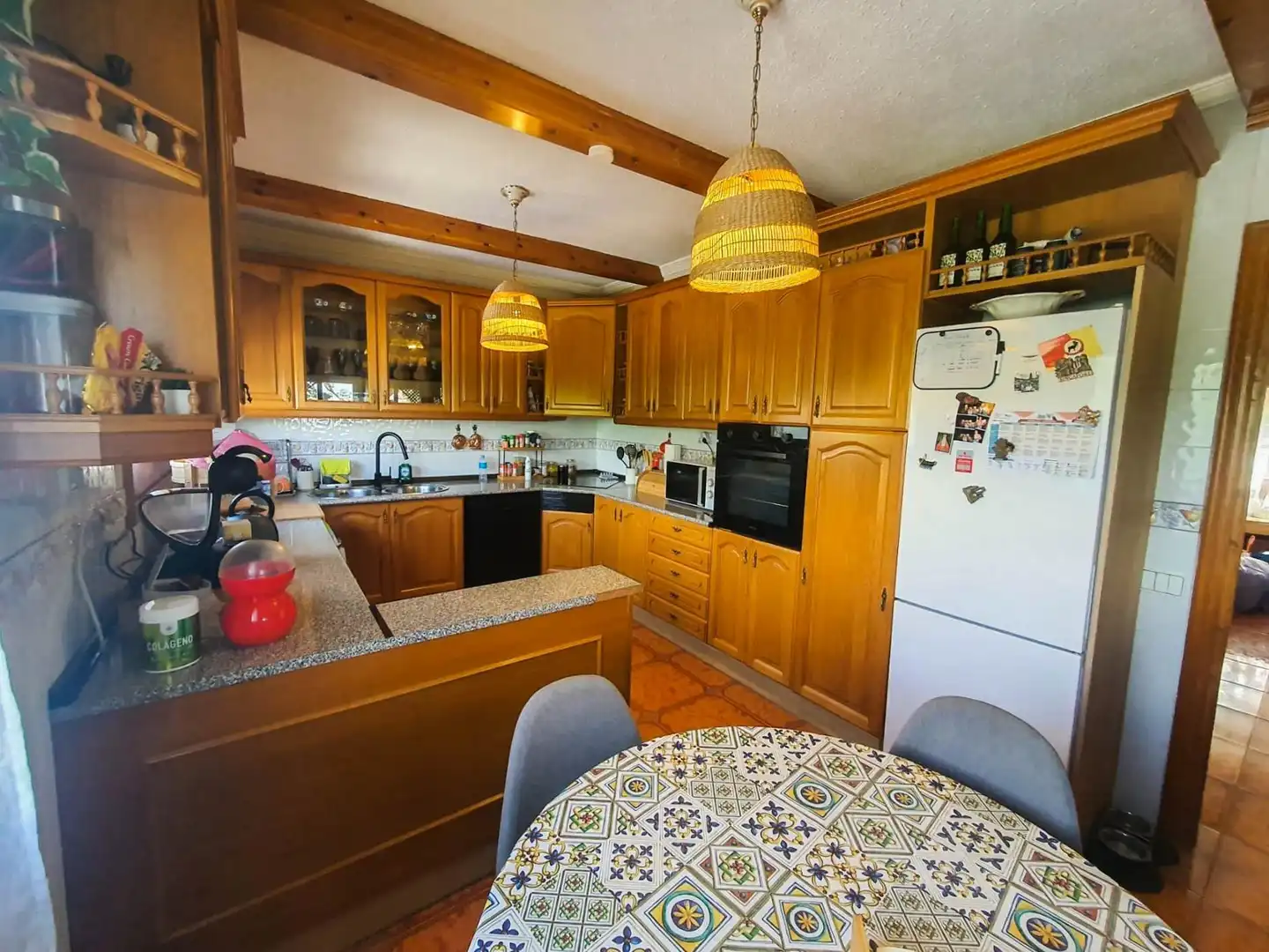 Cuina de Casa o xalet en venda en Castellbisbal amb Aire condicionat, Calefacció i Jardí privat
