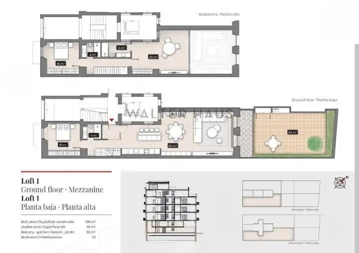 Duplex avec jardin à vendre à Carrer de Pau Claris, imagen 38