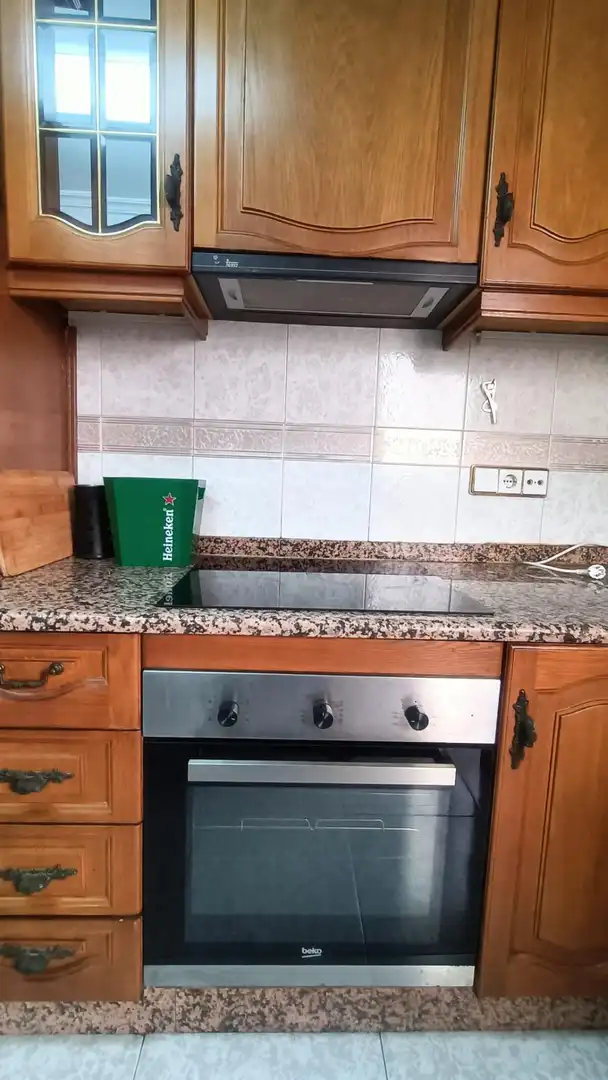 Kitchen of Flat for rent in Elche / Elx  with Air Conditioner, Furnished and Balcony