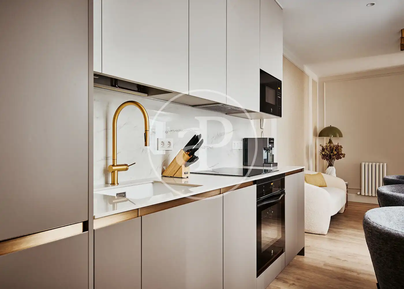 Kitchen of Flat for sale in Madrid  with Air Conditioner, Heating and Terrace