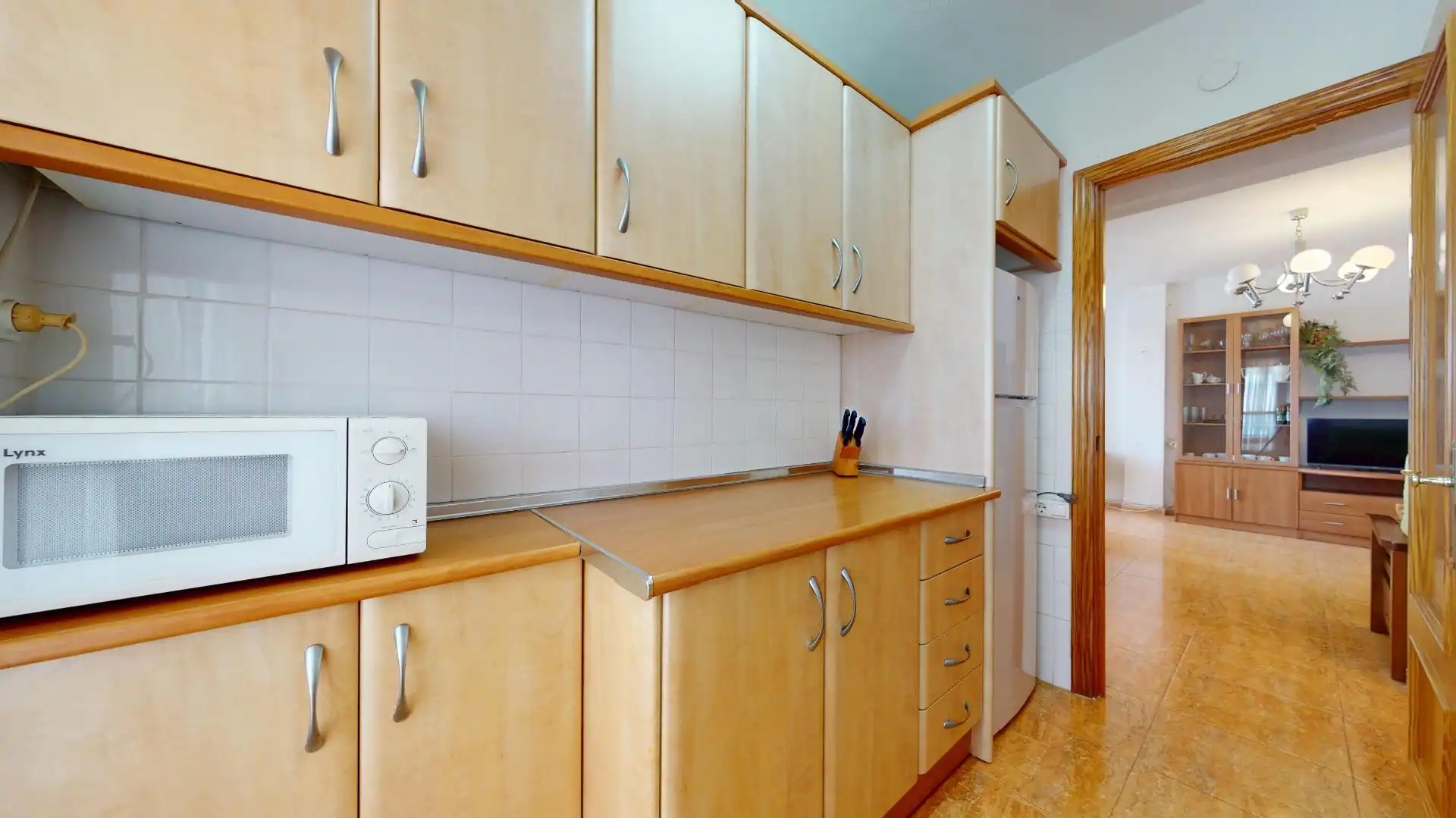 Cocina de Apartamento en venta en San Pedro del Pinatar con Amueblado y Balcón