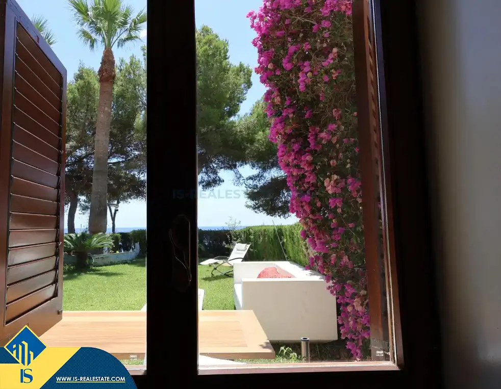 Garten von Wohnung zum Verkauf in Santa Eulària des Riu mit Terrasse, Möbliert und Gemeinschaftspool