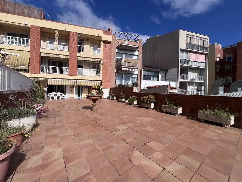 Terraza de Piso de alquiler en Terrassa con Aire acondicionado, Calefacción y Terraza