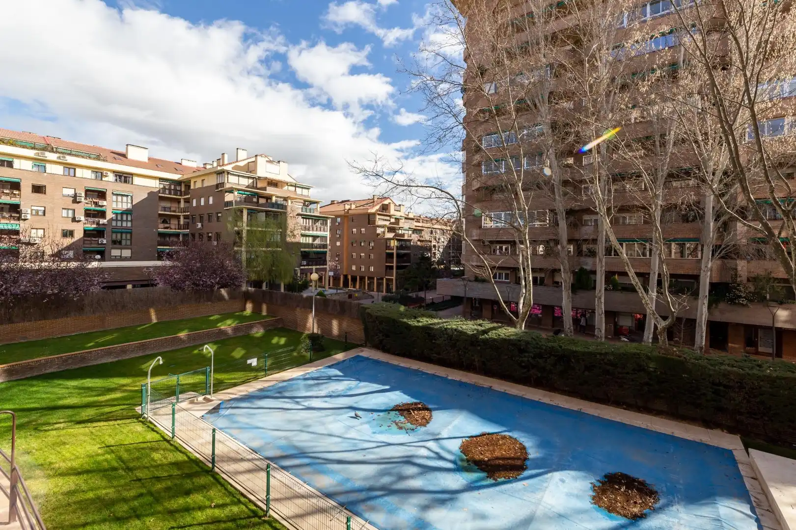 Exterior view of Flat for sale in Tres Cantos  with Heating, Parquet flooring and Storage room