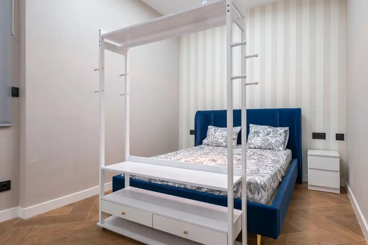 Schlafzimmer von Loft zum Verkauf in Madrid mit Klimaanlage, Heizung und Möbliert