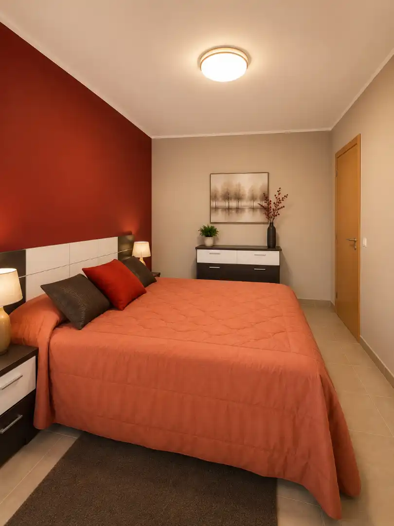 Schlafzimmer von Wohnung zum Verkauf in Vic mit Heizung und Ofen