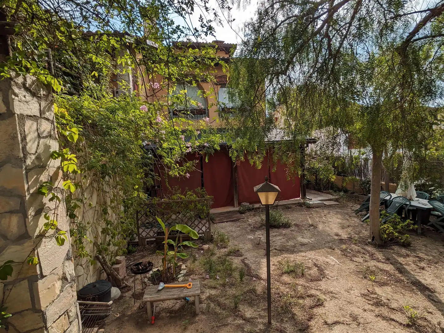 Außenansicht von Haus oder Chalet zum Verkauf in La Pobla de Montornès   mit Heizung, Privatgarten und Terrasse