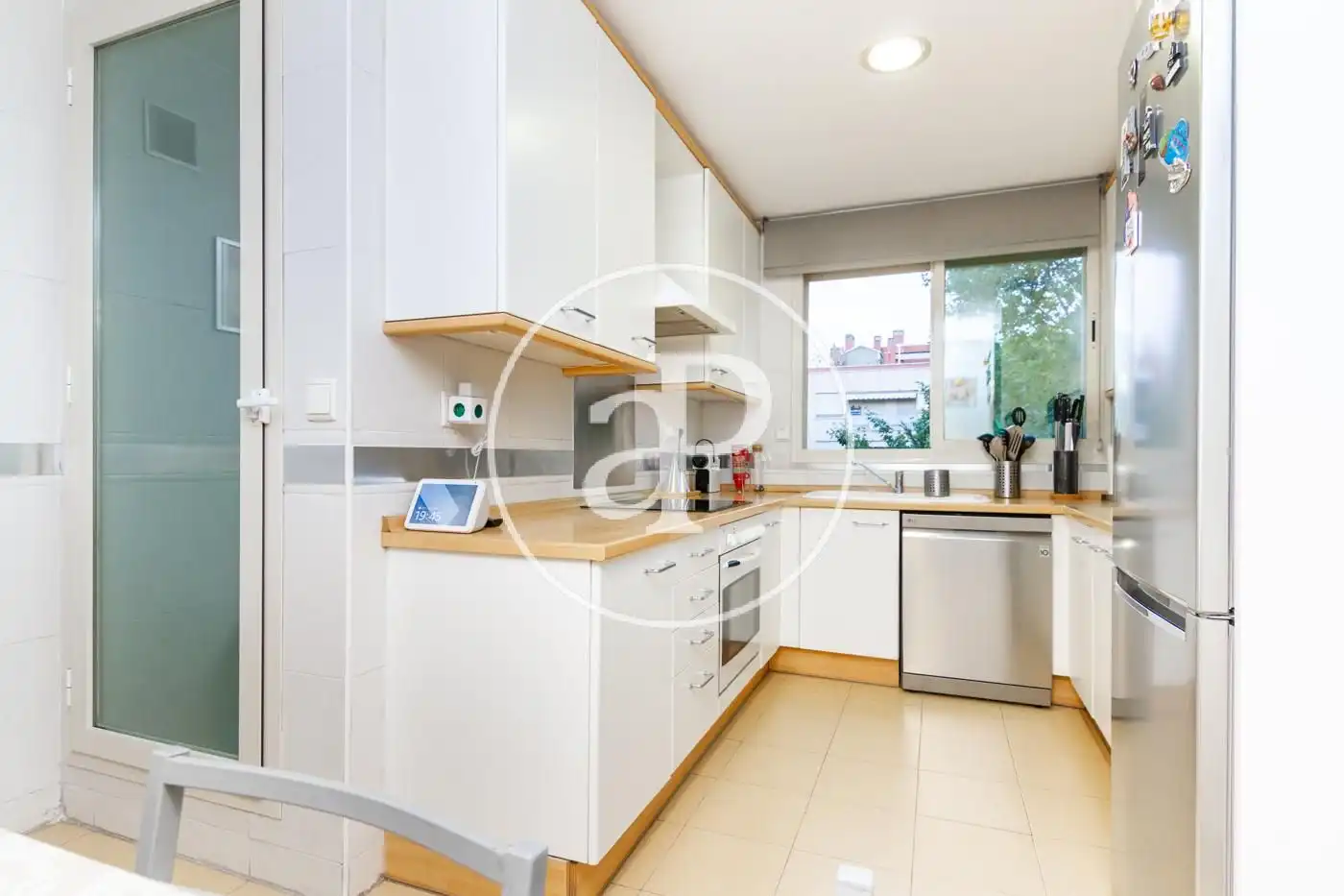 Küche von Wohnung zur Miete in Pozuelo de Alarcón mit Klimaanlage, Heizung und Privatgarten