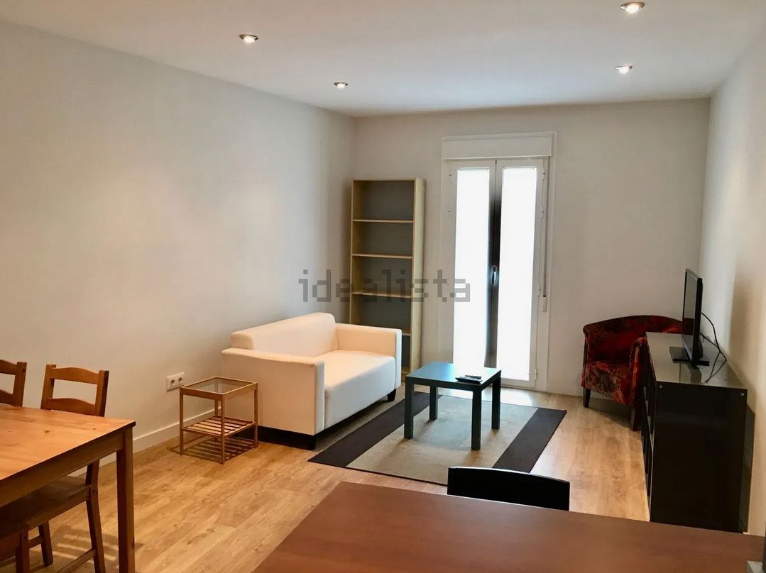 Sala d'estar de Pis de lloguer en Plasencia amb Aire condicionat, Calefacció i Moblat