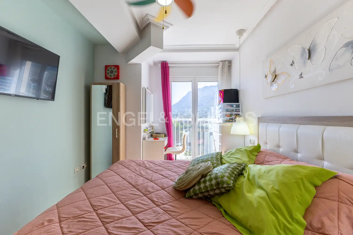 Bedroom of Flat for sale in Dénia  with Air Conditioner, Heating and Swimming Pool