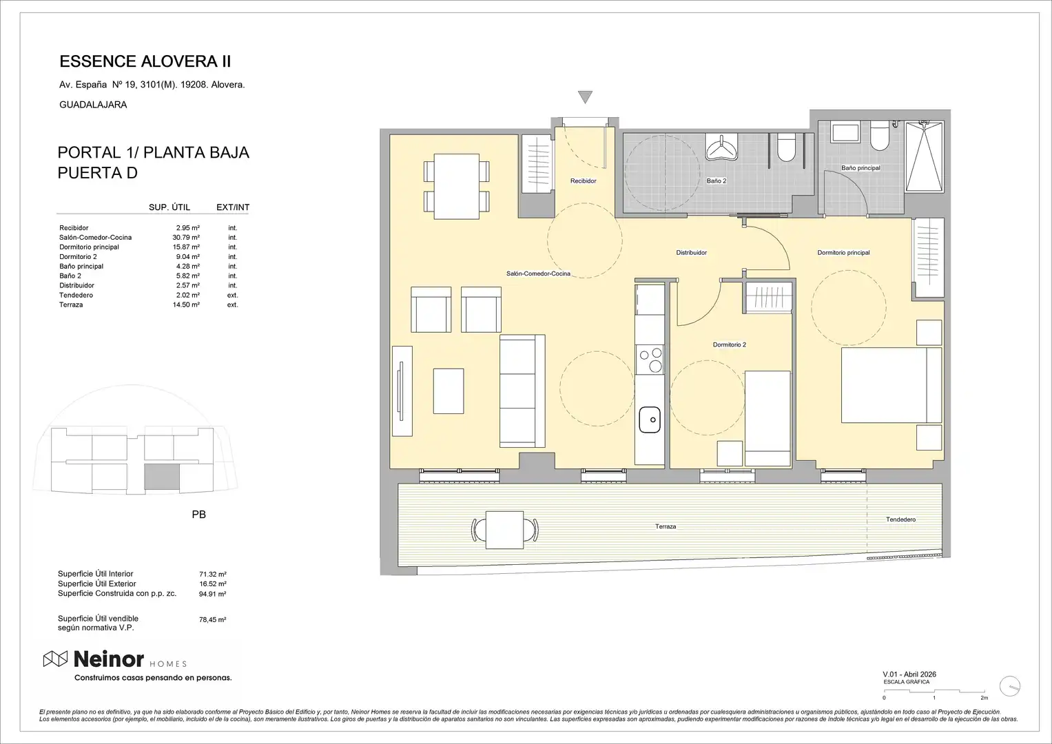 Appartamento di nuova costruzione in vendita a Calle Edgar Neville 0