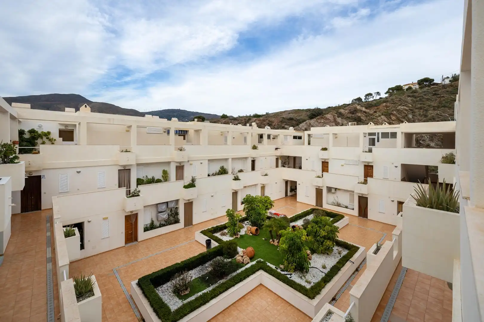 Exterior view of Flat for sale in Lújar  with Private garden, Terrace and Balcony