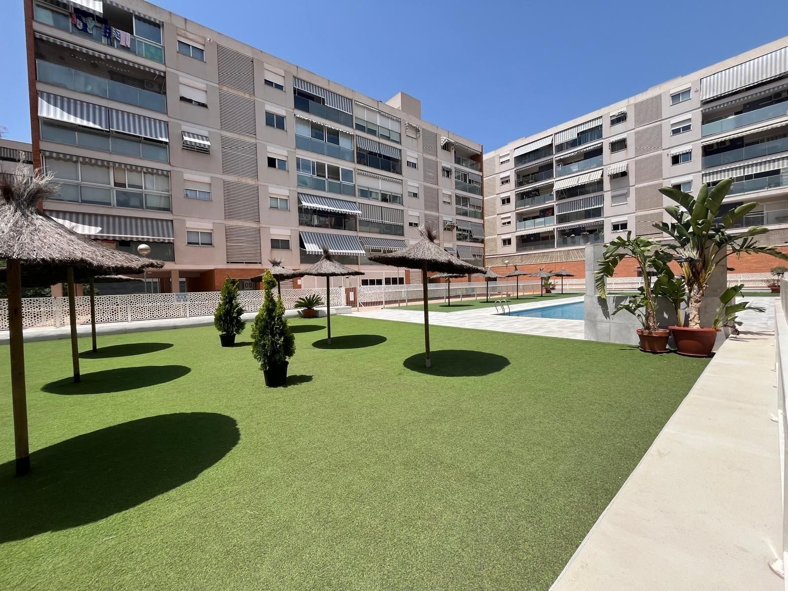 Exterior view of Flat for sale in Alicante / Alacant  with Air Conditioner, Heating and Private garden