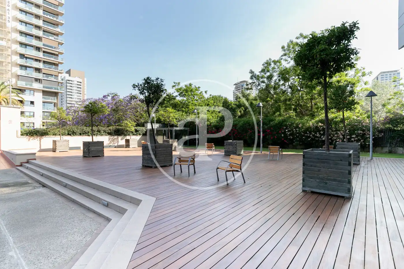 Terrassa de Pis en venda en Barcelona amb Aire condicionat, Calefacció i Jardí privat