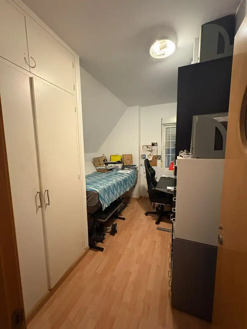Schlafzimmer von Wohnung zum Verkauf in Málaga mit Klimaanlage, Privatgarten und Balkon