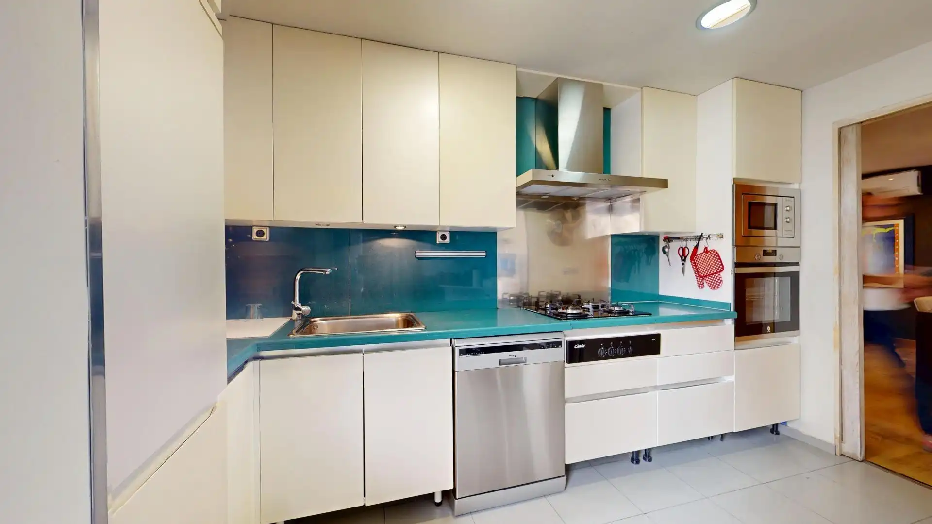 Cocina de Ático en venta en  Palma de Mallorca con Aire acondicionado, Parquet y Terraza
