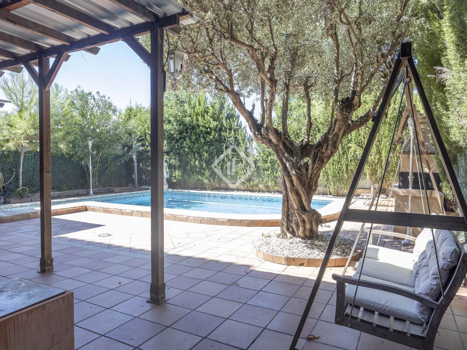 Jardín de Casa o chalet en venta en Paterna con Aire acondicionado, Calefacción y Jardín privado