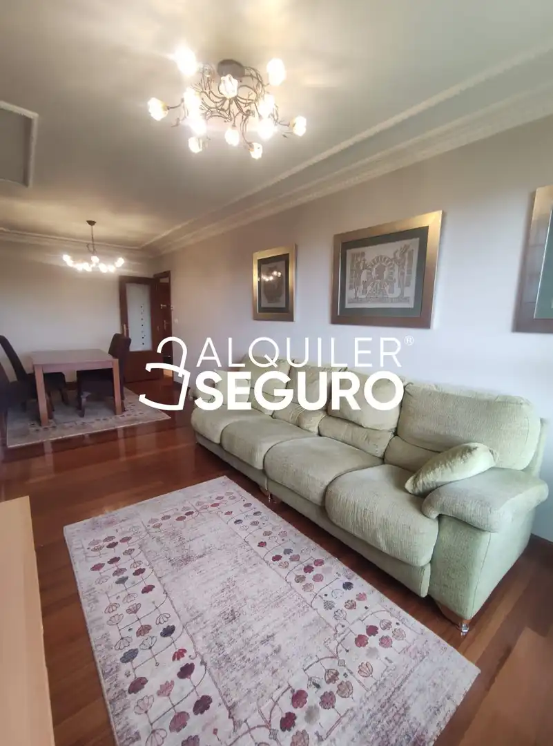 Sala d'estar de Pis de lloguer en Barakaldo  amb Calefacció i Moblat