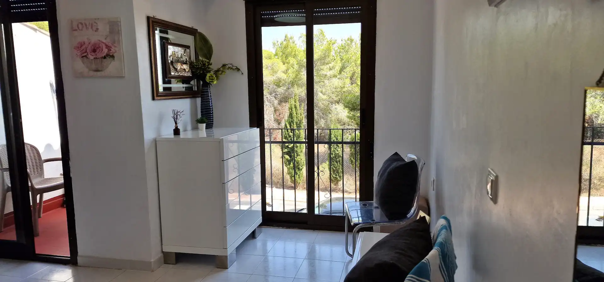 Balcony of Houses for rent in San Miguel de Salinas  with Air Conditioner, Heating and Private garden