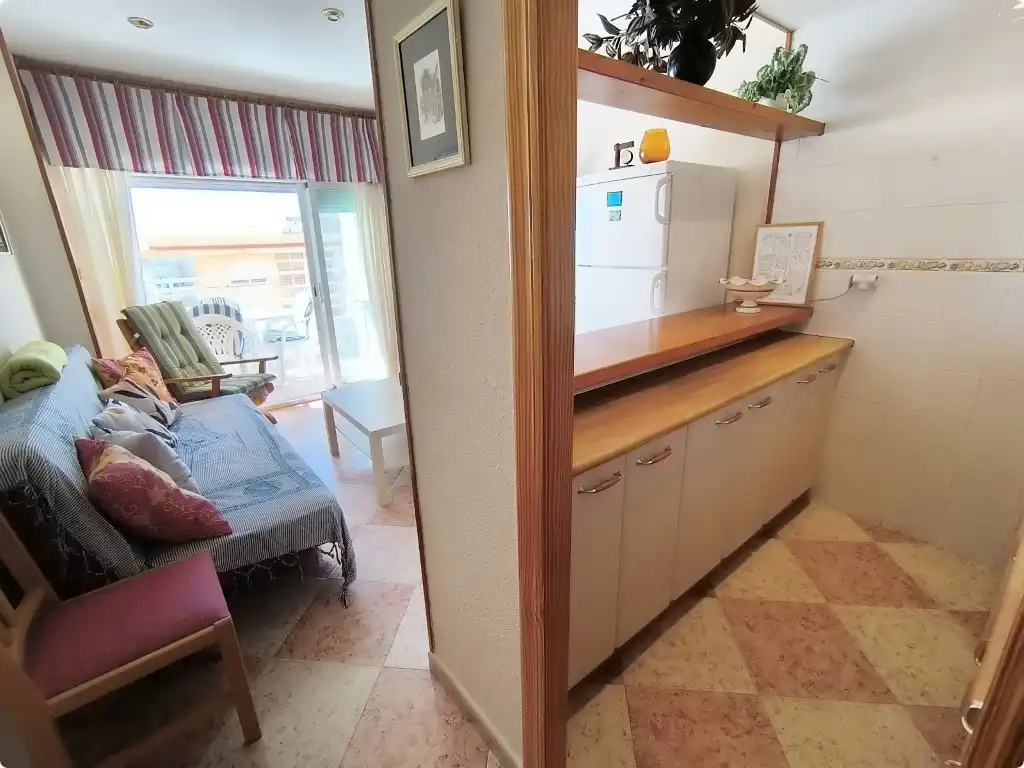 Küche von Wohnung zum Verkauf in Bellreguard mit Balkon und Gemeinschaftspool