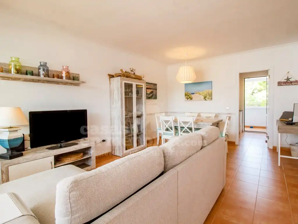 Sala de estar de Apartamento en venta en Es Mercadal con Terraza, Piscina y Piscina comunitaria