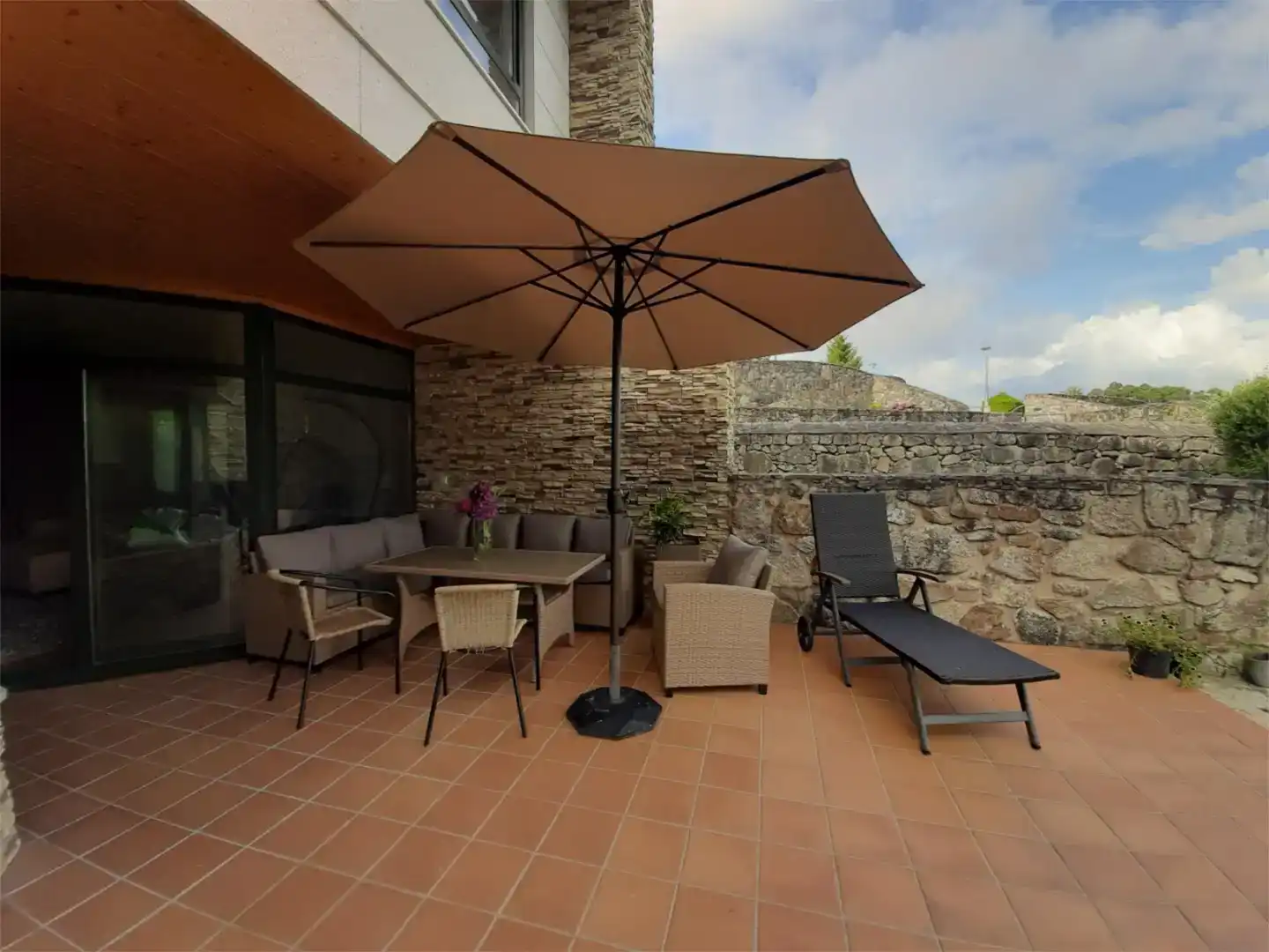 Terrace of Houses for rent in Poio  with Private garden, Parquet flooring and Storage room