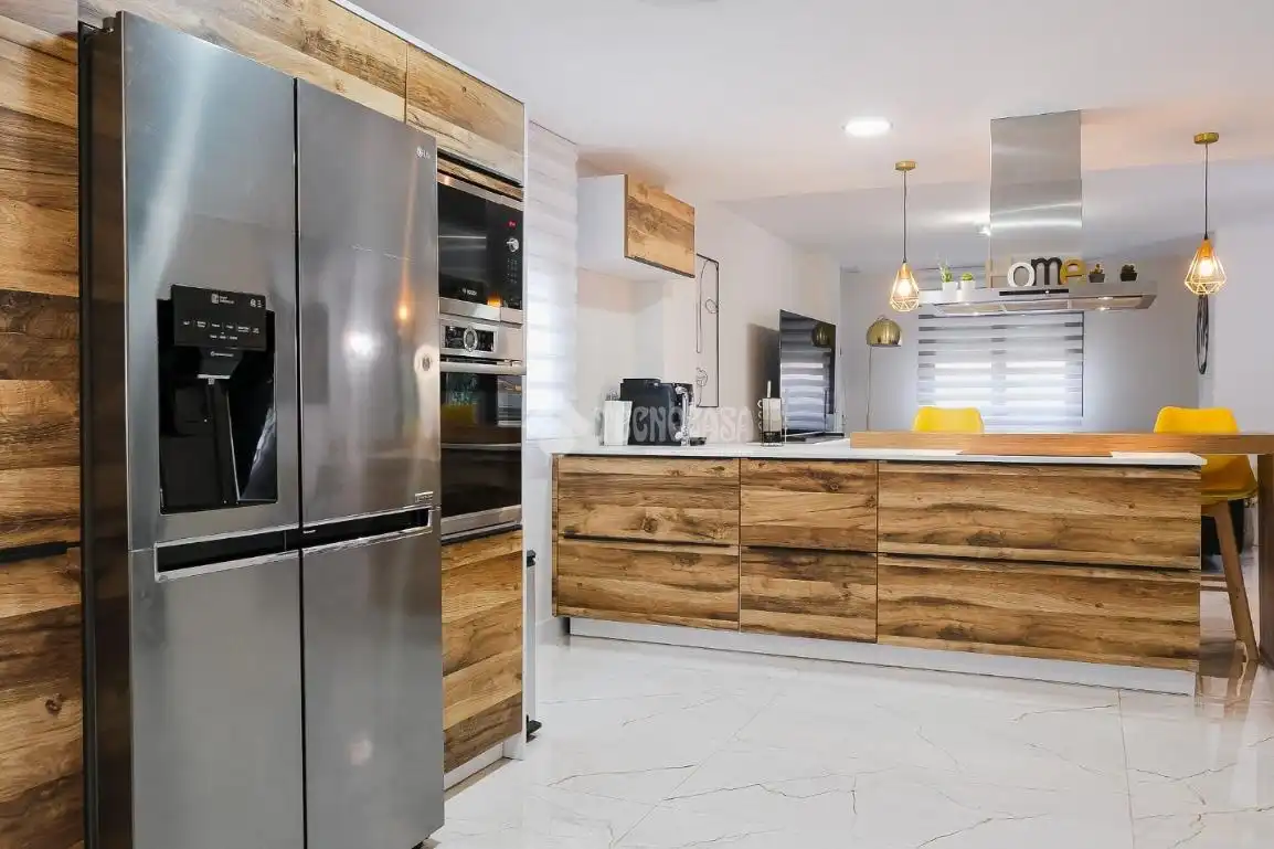 Kitchen of Detached homes for sale in Arroyomolinos (Madrid)  with Air Conditioner, Heating and Private garden