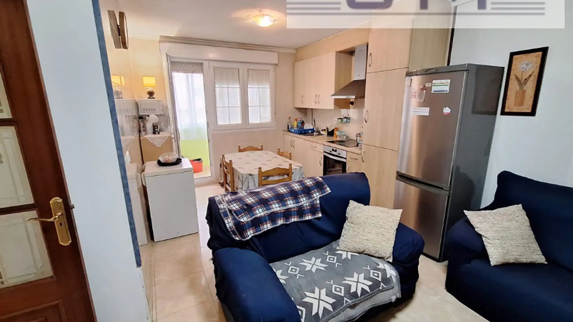 Sala de estar de Apartamento en venta en Ribeira